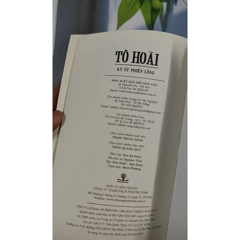 [MIỄN PHÍ BỌC SÁCH] [SEAL] Ký Ức Phiên Lãng - Tô Hoài 798866