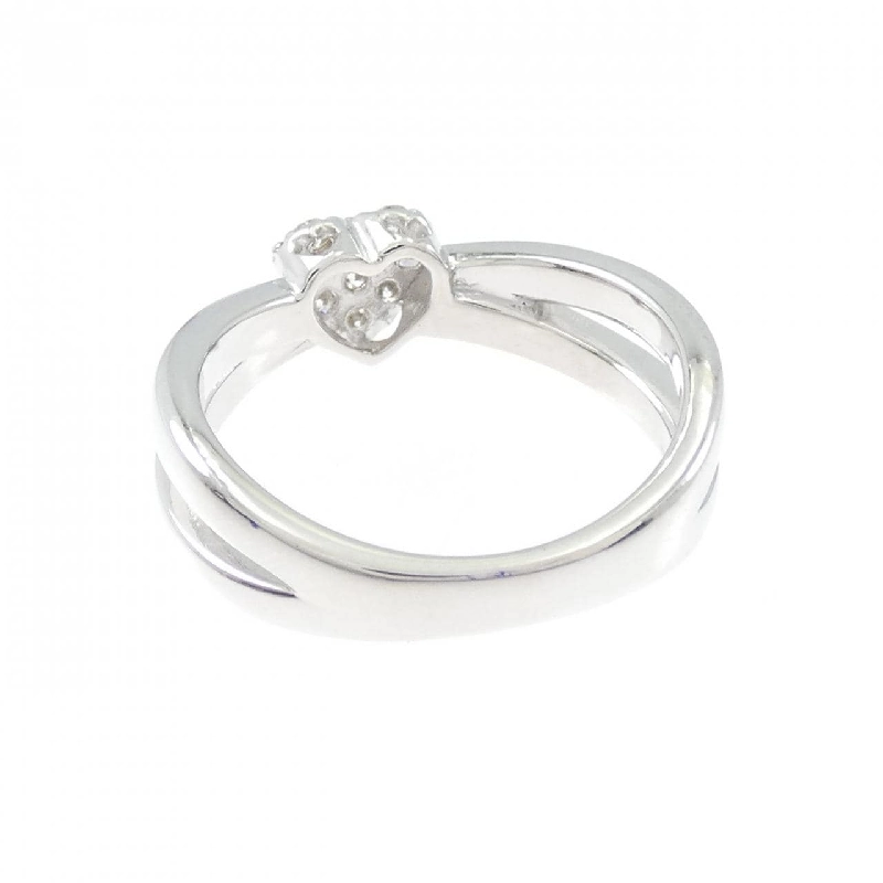 Nhẫn kim cương hình trái tim K18WG 0.15CT - Hàng hiệu chính hãng 850337