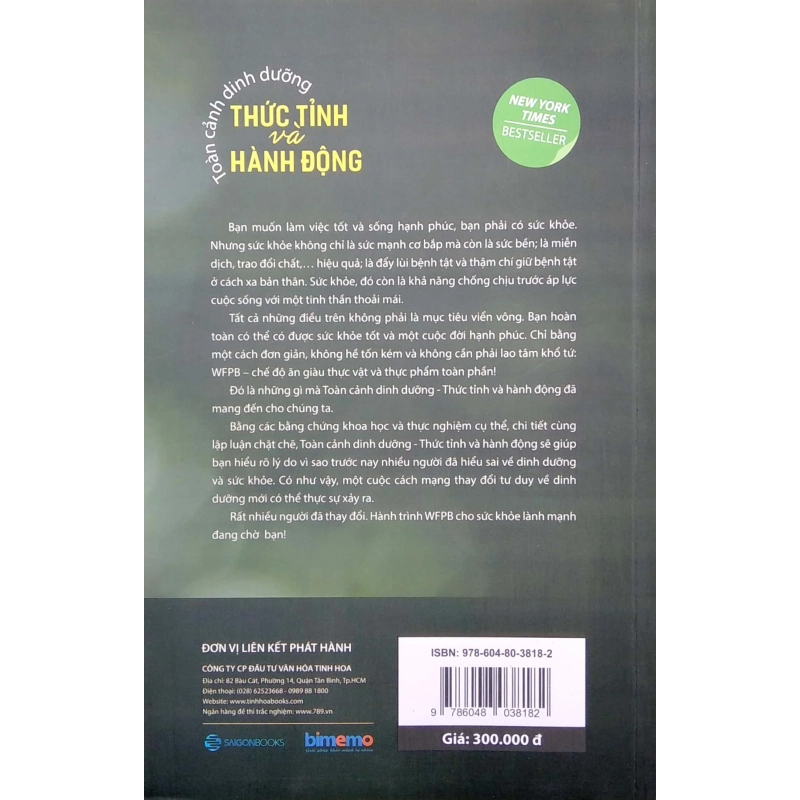 Sách Toàn Cảnh Dinh Dưỡng - Thức Tỉnh Và Hành Động 551071