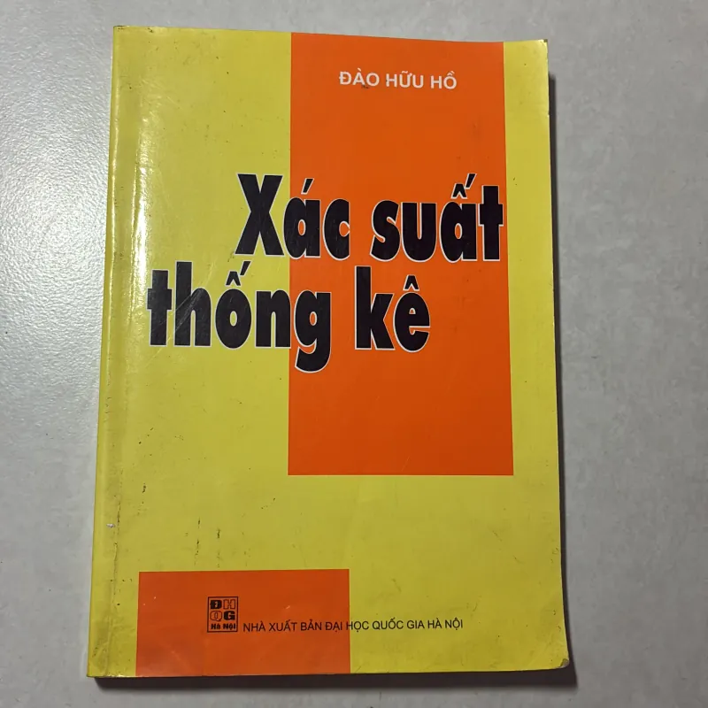 Xác suất thống kê - Đào Hữu Hồ 791952