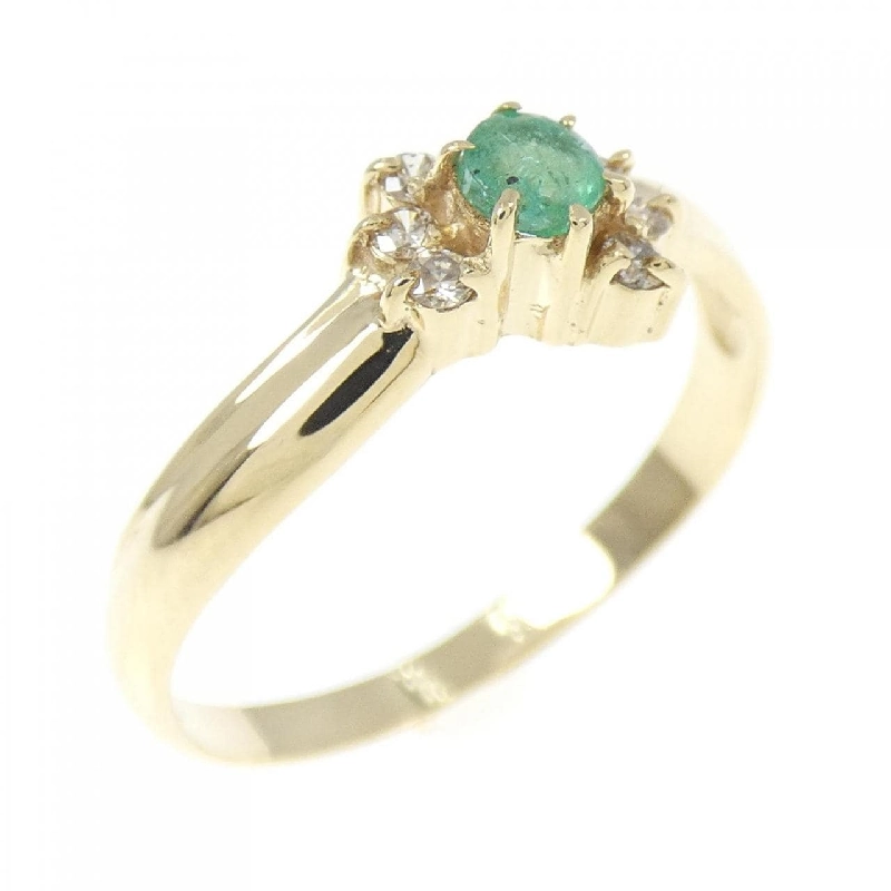 Nhẫn Emerald K18YG 672267