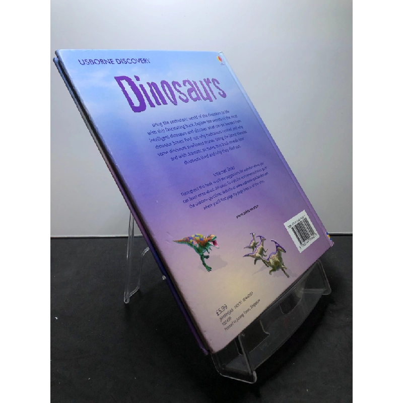 Dinosaurs BÌA CỨNG mới 85% bìa bẩn nhẹ USBORNE HPB2707 NGOẠI VĂN 192451