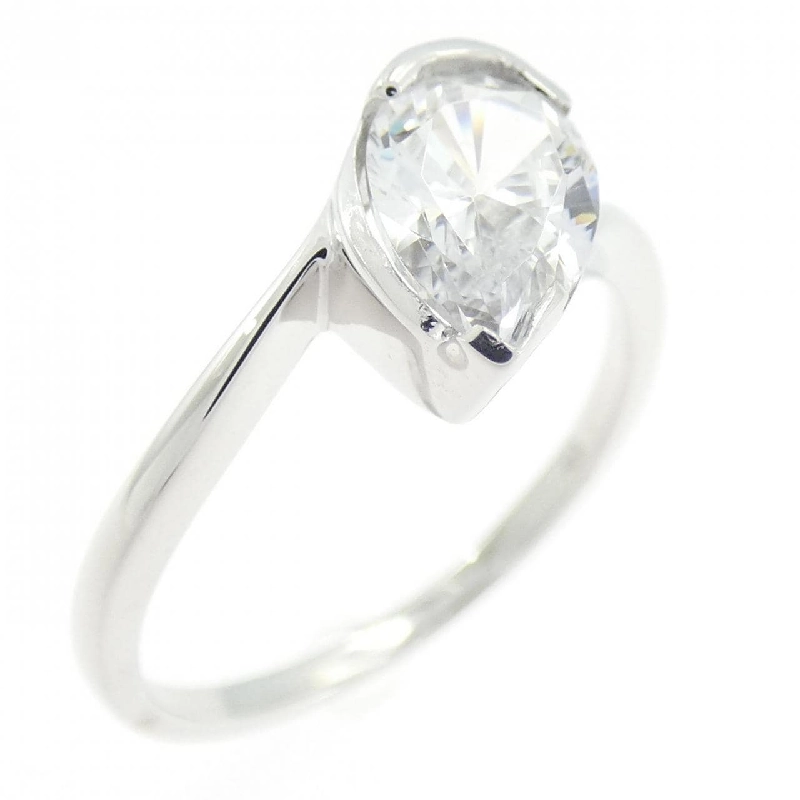 Nhẫn hình khối K14WG 668285