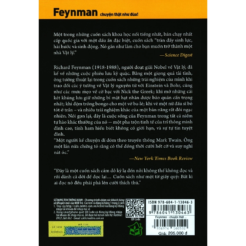 Khoa Học Khám Phá - Feynman Chuyện Thật Như Đùa! - Richard P. Feynman 295439