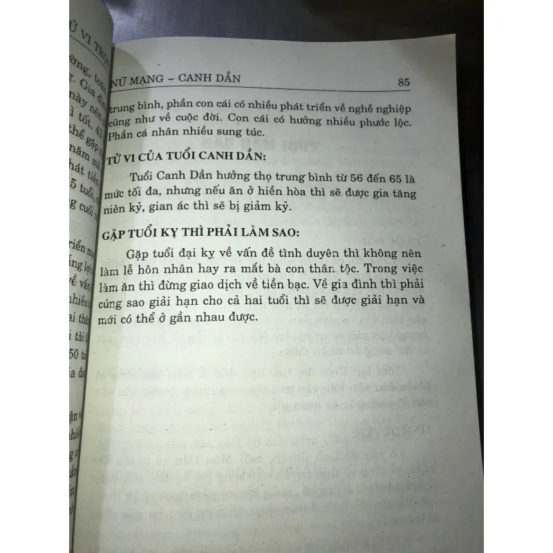 Tử vi trọn đời- nữ mạng  926129