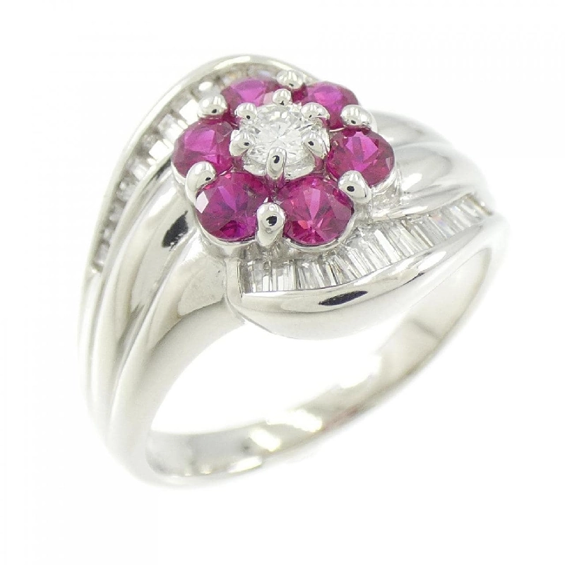 Nhẫn Ruby PT Flower 0.50CT 672778