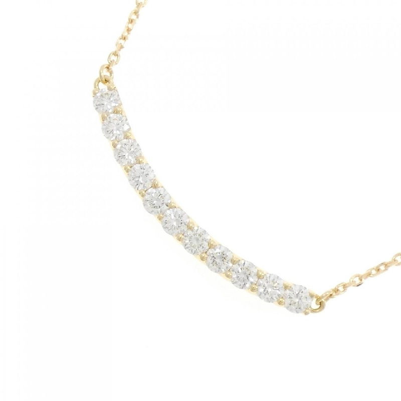 K18YG Dây chuyền kim cương 0.702CT - Hàng hiệu Chính hãng 863275