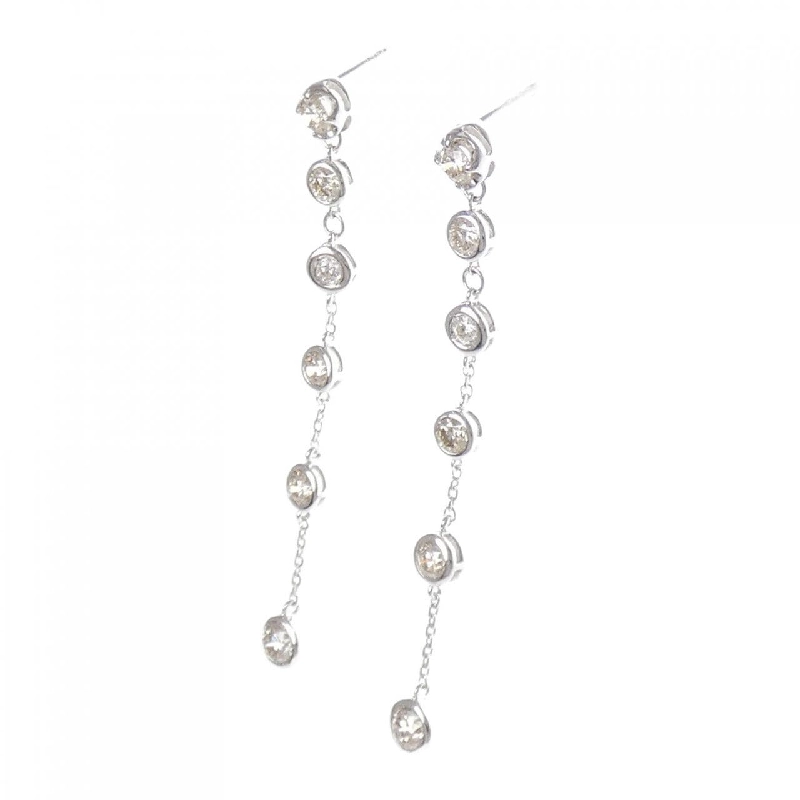 K18WG Bông tai kim cương 1.00CT - Hàng hiệu Chính hãng 867994