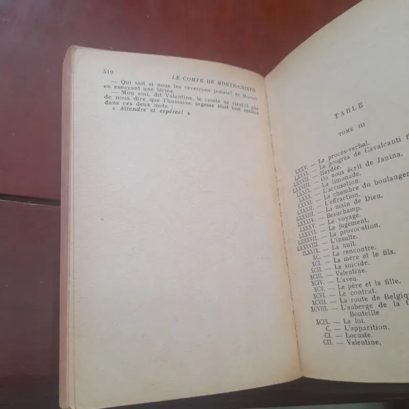 ALEXANDRE DUMAS - Le Comte de MONTE CRISTO tome 3 778802