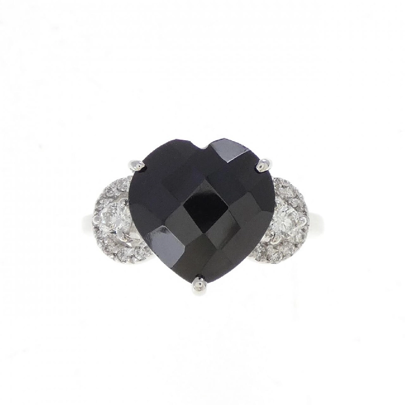 Nhẫn Spinel Hình Trái Tim K18WG 4.18CT - Hàng hiệu Chính hãng 851852