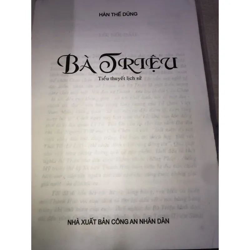 Bà triệu- Hàn Thế Dũng 993896