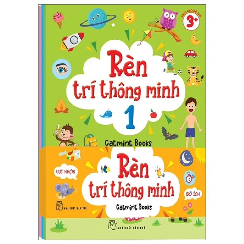 Bộ Sách Rèn Trí Thông Minh (Bộ 3 Tập) - Catmint Books 402852