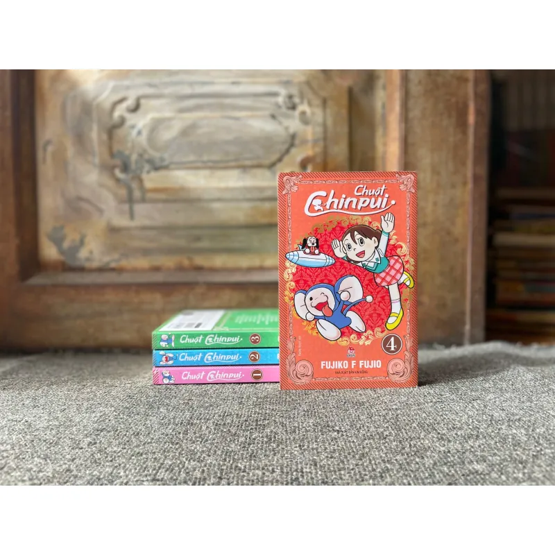 Truyện tranh - Chuột Chinpui Trọn bộ 4 tập - NXB Kim Đồng - Fujiko F. Fujio 199592