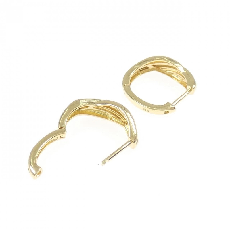 K18YG Bông tai kim cương - Hàng hiệu Authentic 867240