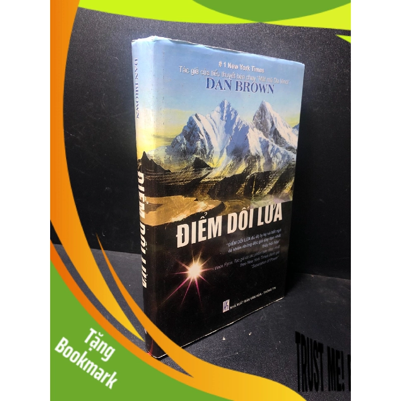 (TẶNG BOOKMARK) Điểm dối lừa bìa cứng Dan Brown năm 2014 mới 70% ố vàng rách nhẹ RBK2311 943046