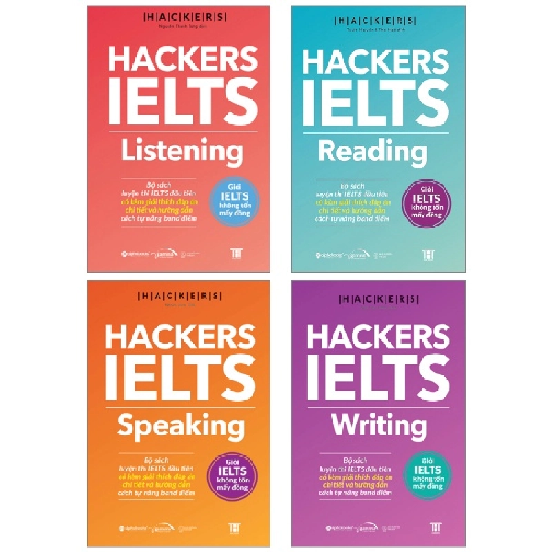 Hackers IELTS (Bộ 4 Cuốn) - Viện ngôn ngữ Hackers 288498