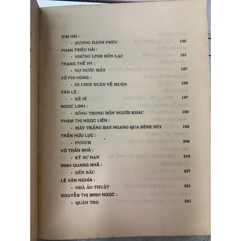 TRUYỆN NGẮN THÀNH PHỐ HỒ CHÍ MINH 1975 - 1995 504341