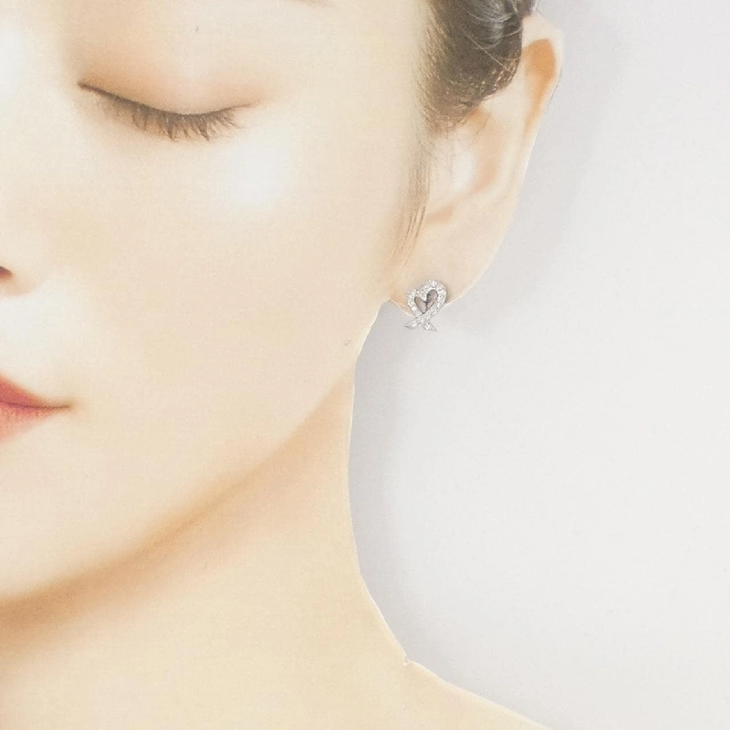 Bông tai Tiffany Loving Heart - Hàng hiệu Chính hãng 844465