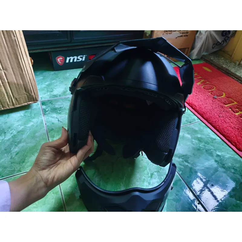 Mũ bảo hiểm ORZ fullface đen nhám, size XL (57–59cm), like new 90% 739009