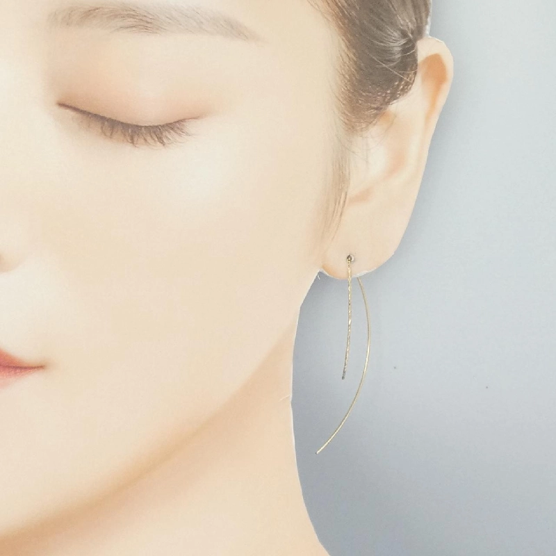 Bông tai K10YG Agat - Hàng hiệu Chính hãng 846106