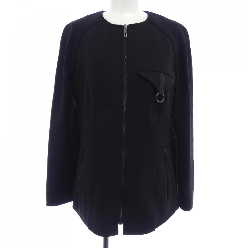 【Mã giảm giá】Áo khoác không cổ HERMES 638189