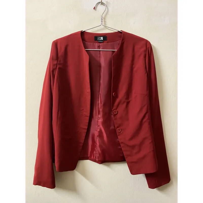 Áo khoác đỏ 2 lớp 958669