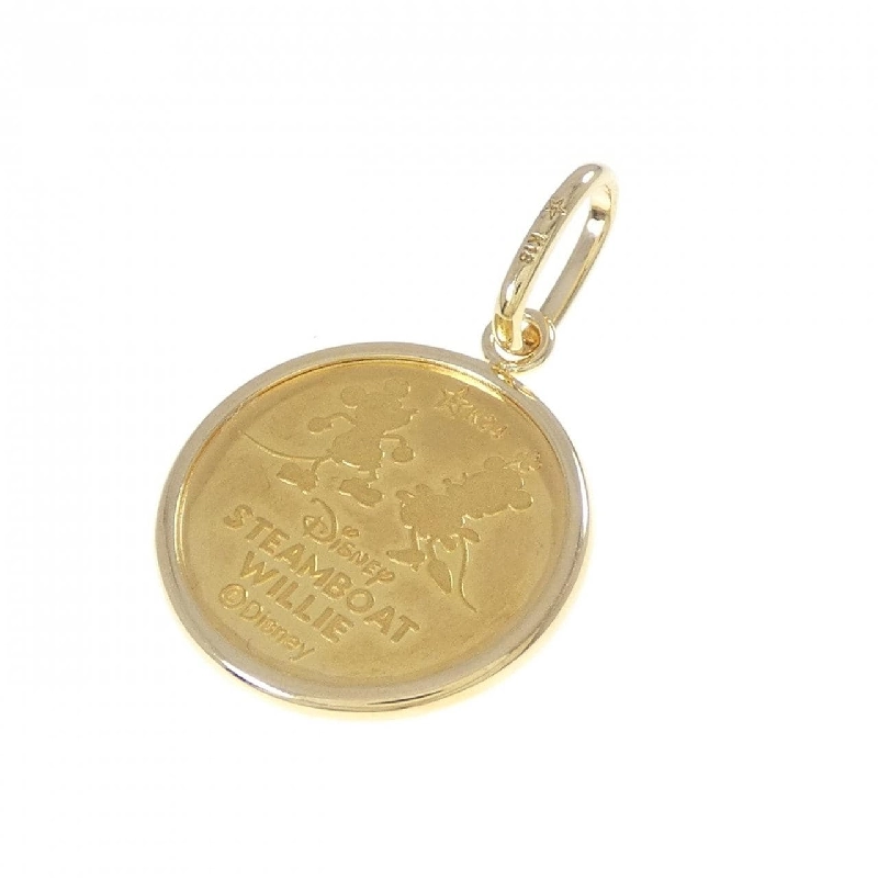 K18YG(枠) Huy chương Mặt dây chuyền - Hàng hiệu Chính hãng 864647