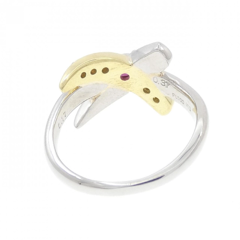 Nhẫn Ruby PT900/K18YG 0.37CT - Hàng hiệu Chính hãng 847418