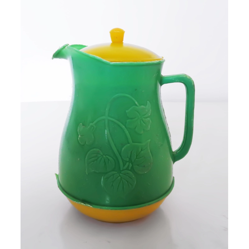 Bình trà đá nhựa mini trong bộ chơi đồ hàng xưa phiên bản tuổi thơ 9x 454972