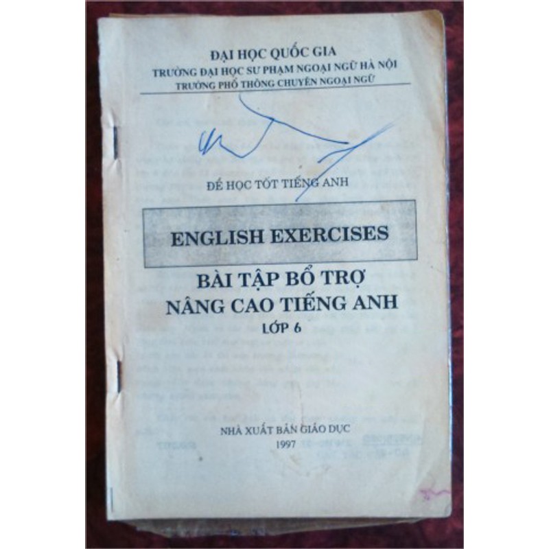 Bài tập bỗ trợ nâng cao tiếng Anh lớp 6 xưa 8569