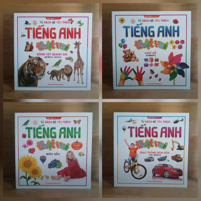 Tiếng Anh Thật Vui (Bộ 4 Cuốn) - Tịnh Lâm biên soạn 673852