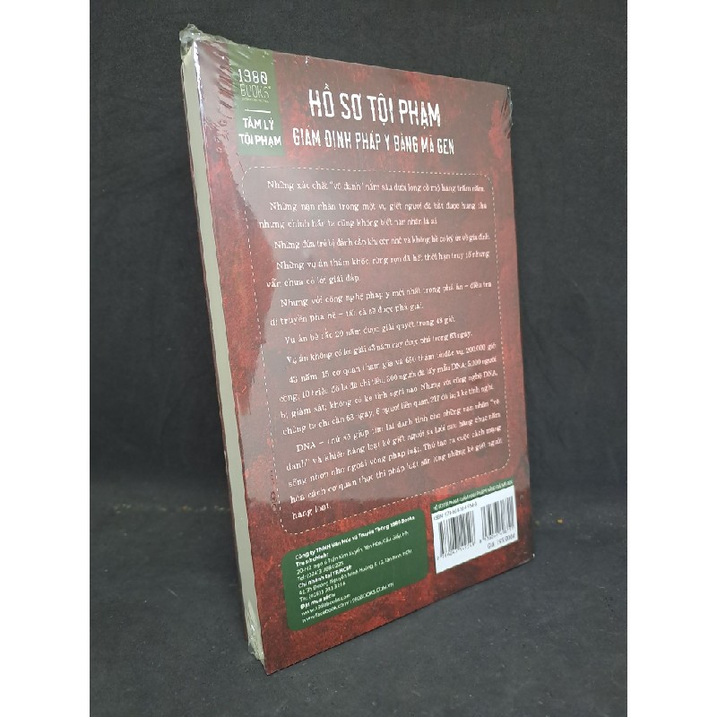 Hồ sơ tội phạm giám định pháp y bằng mã gen mới 100% HCM.ASB1308 64023