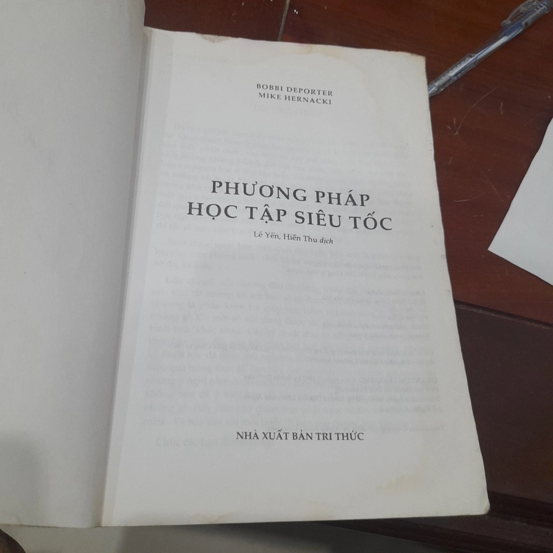 Bobbi Deporier & Mike Hernaki - PHƯƠNG PHÁP HỌC TẬP SIÊU TỐC - Khơi dậy năng lực tiềm ẩn 275271