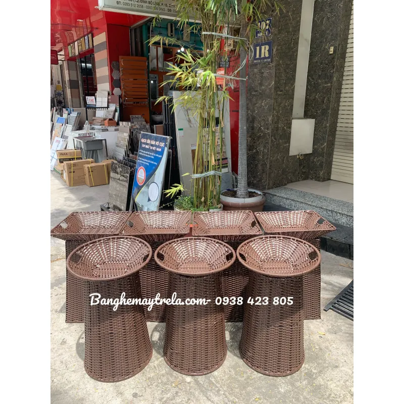 Giỏ trưng trái cây siêu thị 739584