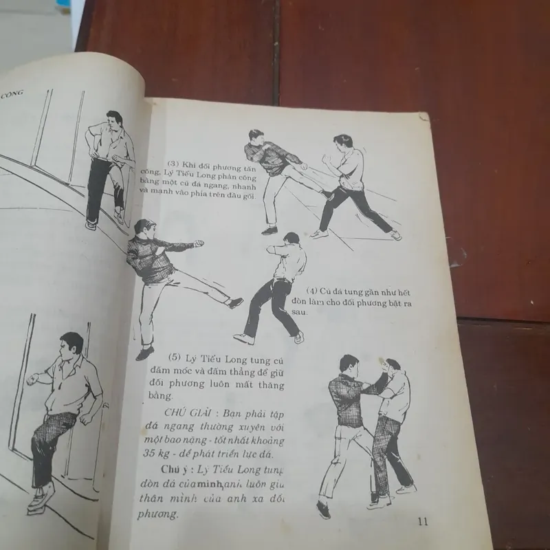 Kỹ thuật tự vệ, PHƯƠNG PHÁP CHIẾN ĐẤU CỦA LÝ TIỂU LONG 699345