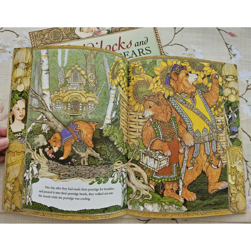 Goldilocks and the Three Bears - Jan Brett - Like New 95% 993490