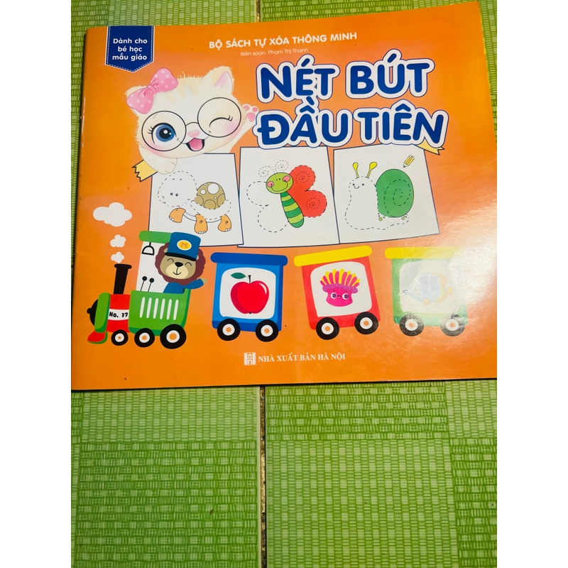 Sách tự xoá thông minh cho bé mẫu giáo _ tái sử dụng nhiều lần 546044