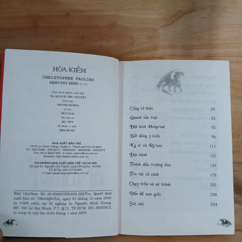  Tác giả Christopher Paolini: Eragon Cậu Bé Cưỡi Rồng (2 Tập) + Brisingr Hỏa Kiếm (2 Tập) 443495