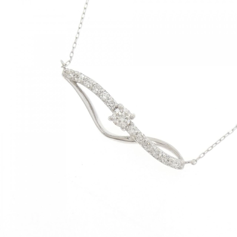 K18WG Dây chuyền kim cương 0.20CT - Hàng hiệu Chính hãng 863677