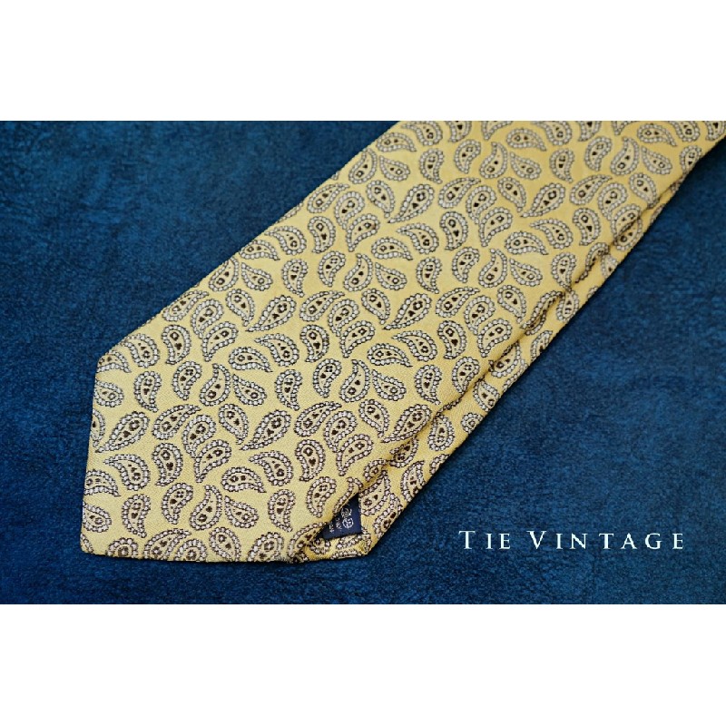 Paisley woven silk tie 7535