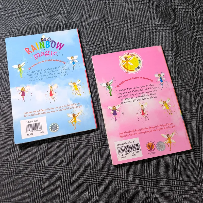 (Combo 2 cuốn Rainbow Magic) Ruby Tiên nữ sắc Đỏ (tập 1) + Amber Tiên nữ sắc Cam (tập 2) 697736