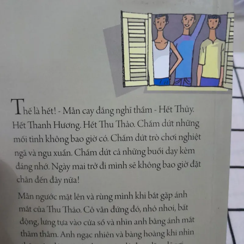 Nhà văn Nguyễn Nhật Ánh. PHÒNG TRỌ BA NGƯỜI. In L38. Trẻ 2018 577835