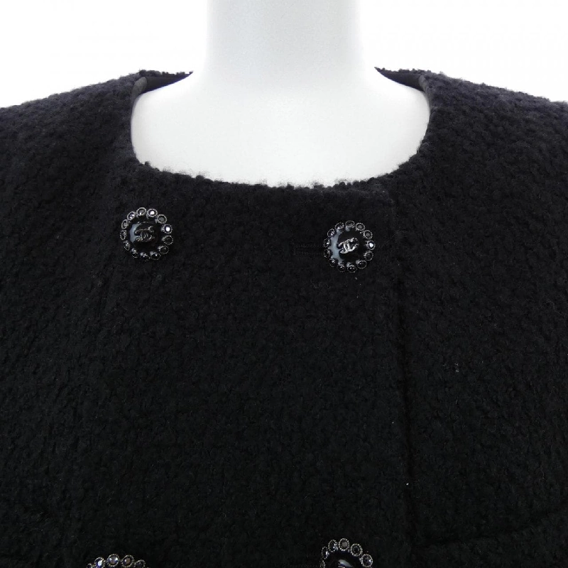 CHANEL LOOK11 P80501V72438 25K Áo khoác không cổ - Hàng hiệu Chính hãng 818456