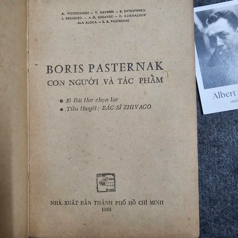 Boris Pasternak con người và tác phẩm 1019425