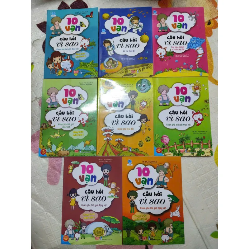 📚 COMBO 8 CUỐN “10 VẠN CÂU HỎI VÌ SAO” – SÁCH THIẾU NHI KHÁM PHÁ THẾ GIỚI - k4 1017727