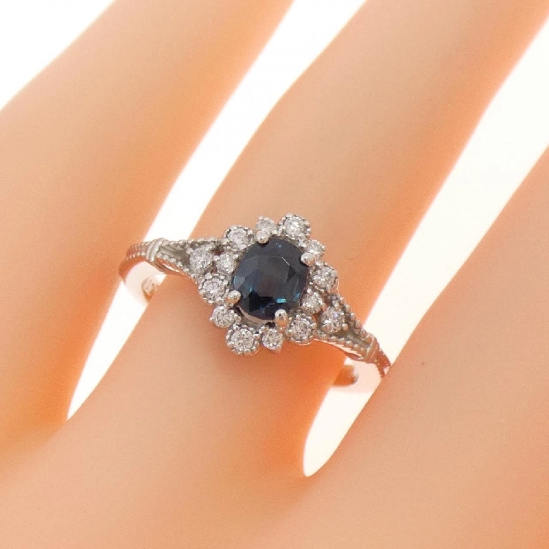 Nhẫn Sapphire PT950 0.51CT - Hàng hiệu Chính hãng 848035