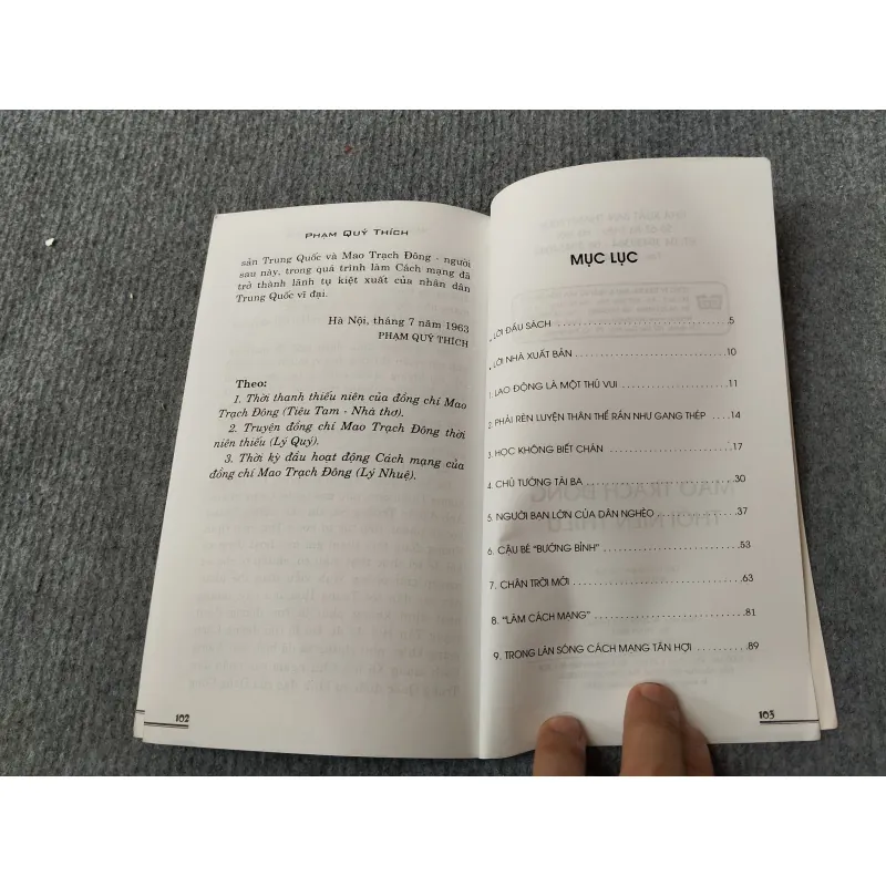 MAO TRẠCH ĐÔNG THỜI NIÊN THIẾU 694768