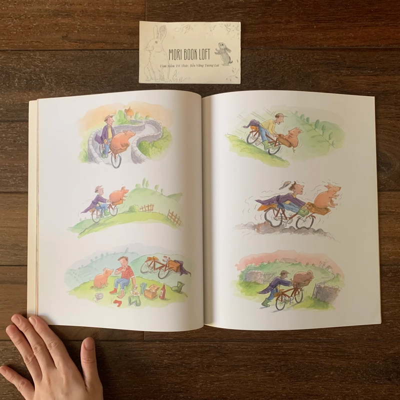 Sách ngoại văn Big Pig, Used 410721