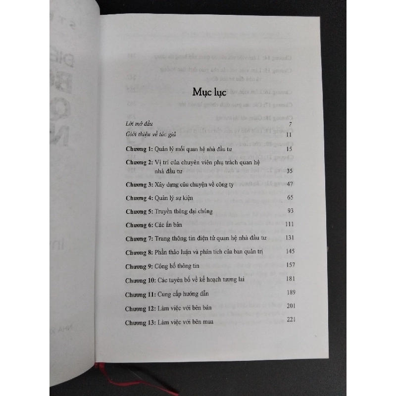 Điều hành hiệu quả bộ phận quan hệ nhà đầu tư mới 90% bìa cứng 2011 HCM0612 Steven M.Bragg DANH NHÂN 923328