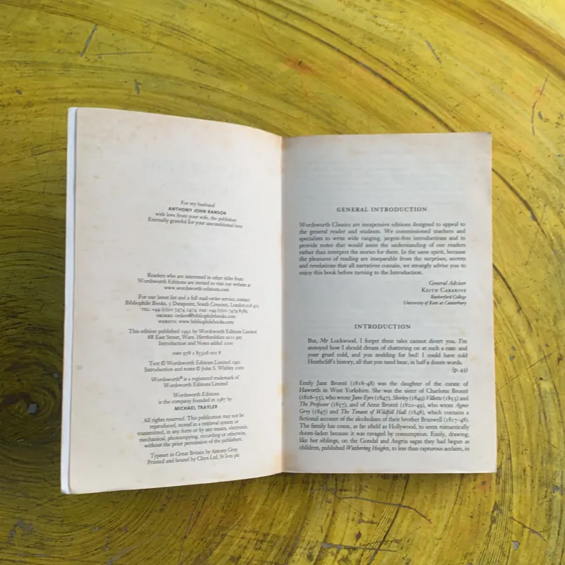 WUTHERING HEIGHTS- EMILY BRONTE 1029138